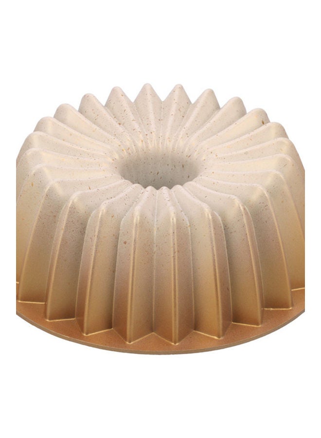 Supreme Bundt Cake Pan, Aluminium Bundt Cake Tin, RF10836 | Non-Stick Granite Coating for Easy Release & Clean Up | Oven Safe Bakeware Brown