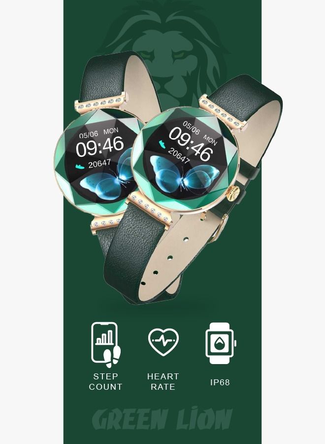 Swarovski Smart Watch- Green