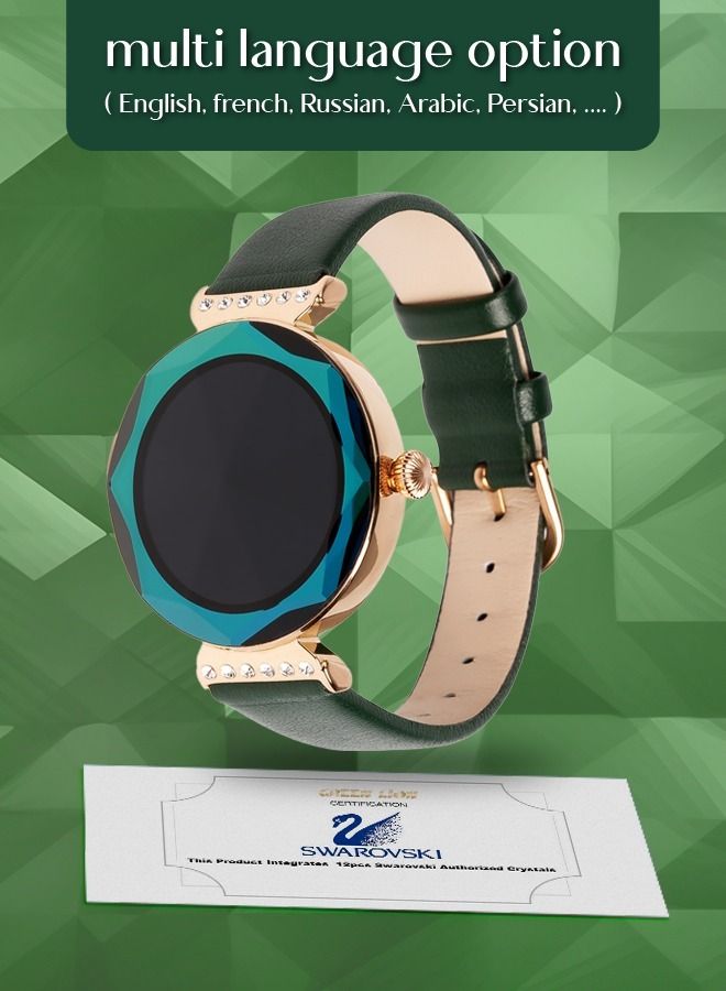 Swarovski Smart Watch- Green