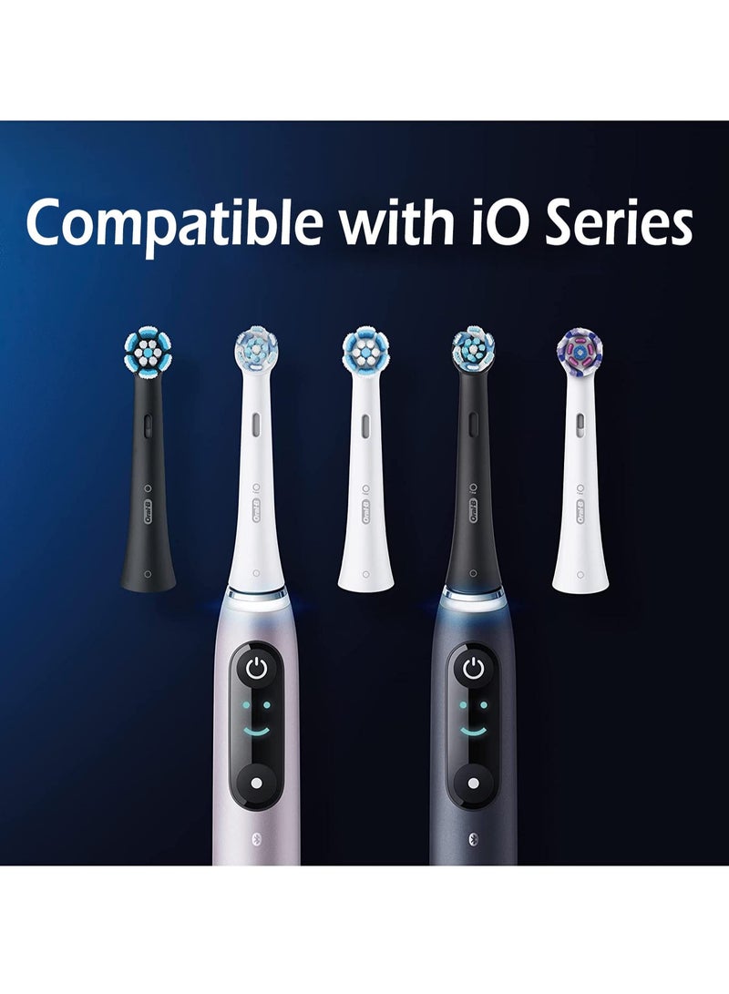 4-Piece iO Ultimate Clean Electric Toothbrush Replacement Heads With Twisted & Angled Bristles