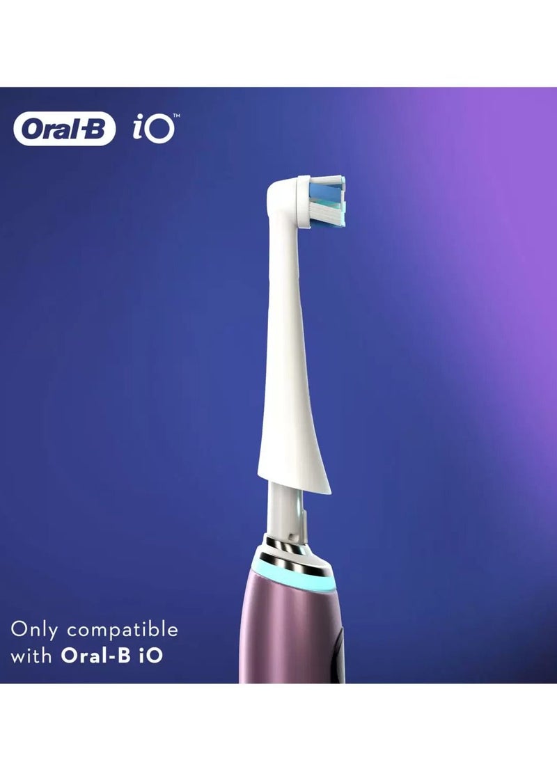 4-Piece iO Ultimate Clean Electric Toothbrush Replacement Heads With Twisted & Angled Bristles