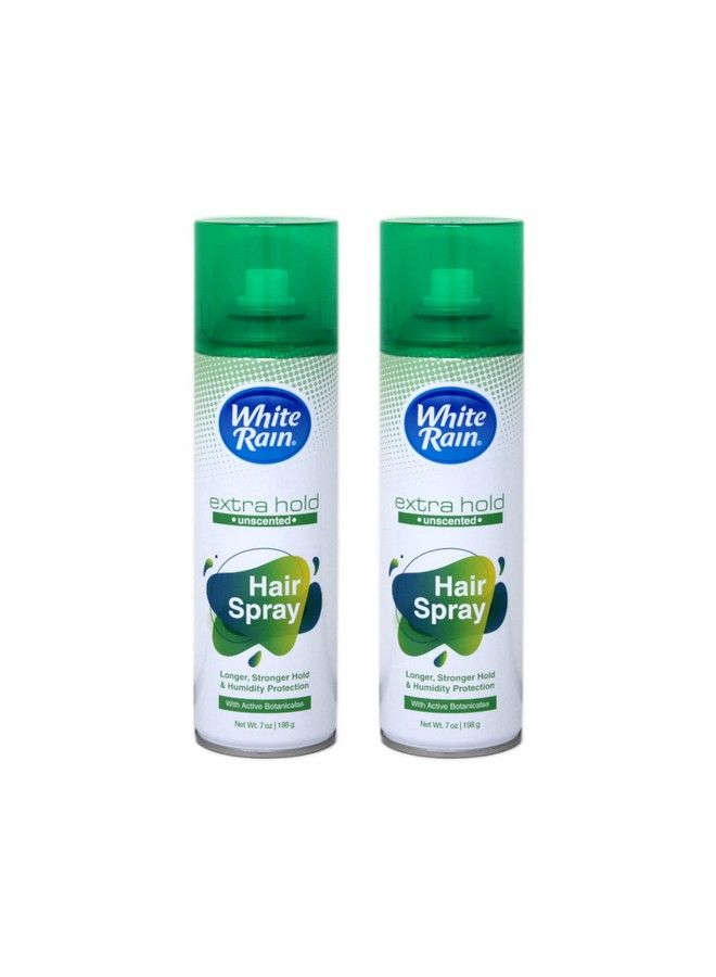 Aerosol Hairspray Unscented Extra Hold 7 Oz 2 Pack