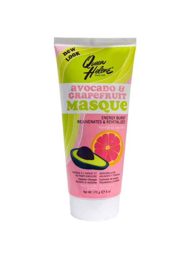 Tube Avocado & Grapefruit Facial Masque 6 Ounce (177Ml) (3 Pack)