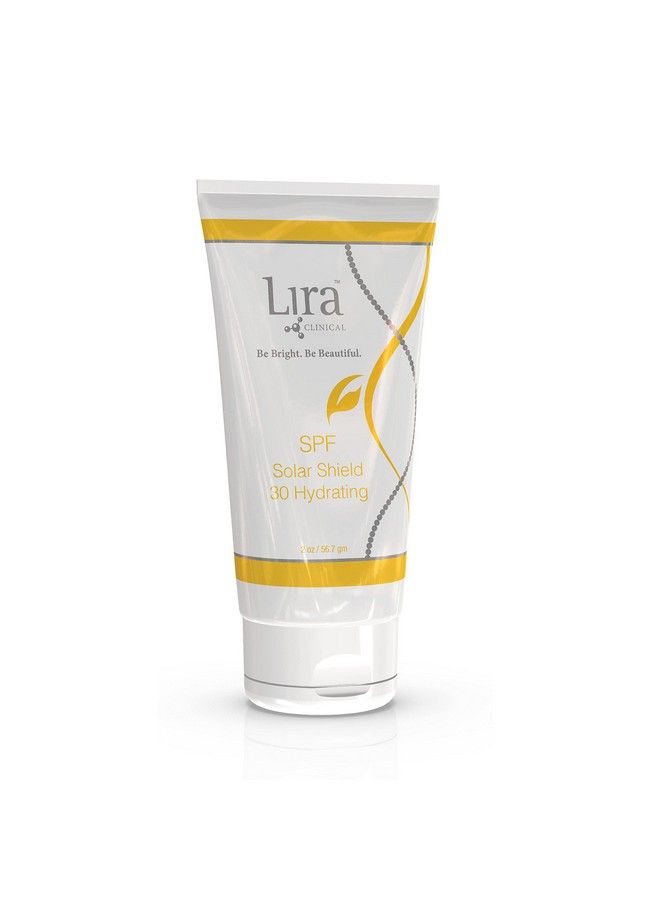 Solar Shield 30 Hydrating Spf 30 Face Moisturizer Sunscreen With 21% Zinc Oxide Niacinamide Collagen Peptides & Botanicals Antiaging Sun Protection Face Sunscreen 2 Fl Oz