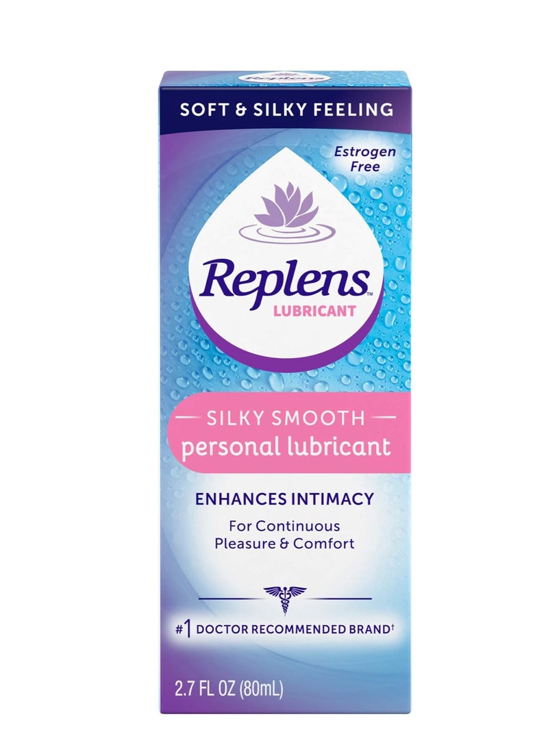 Replens Silky Smooth Personal Lubricant Bottle 2.7 OZ 80 mll