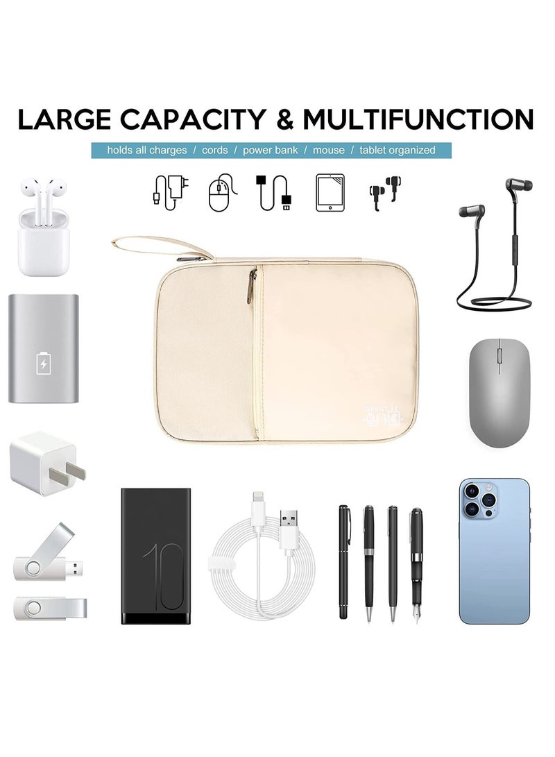 Electronics Organizer Travel Cord Case Compact Accessories Bag for Cable, Cord, Charger, Phone, Hard Drive