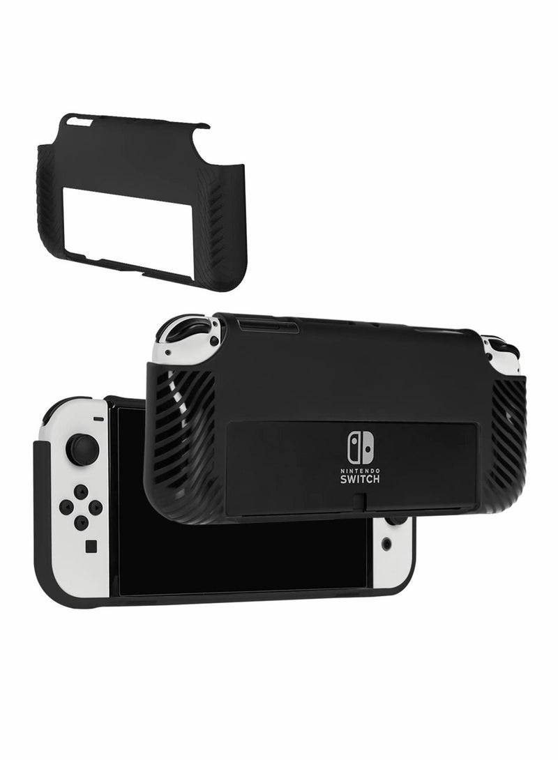 Protective Case for Nintendo Switch OLED, Soft TPU Slim Anti-Slip Grip Cover