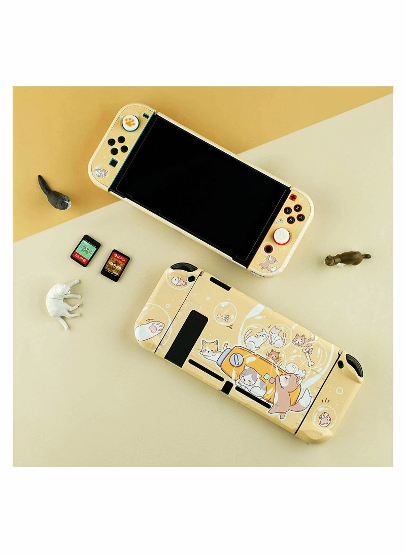 Case for Nintendo Switch, Protective Cover(Hubble-Bubble)