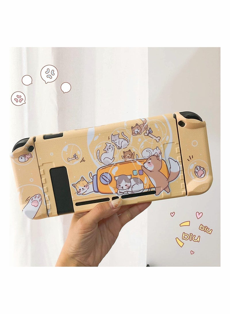 Case for Nintendo Switch, Protective Cover(Hubble-Bubble)