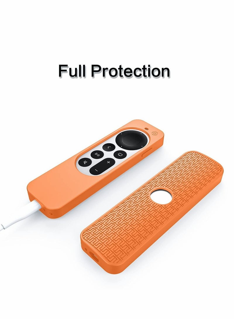 Protective Case for Apple TV Remote Replacement 4k Control, Silicone Control 4K 2021 with Lanyard Included