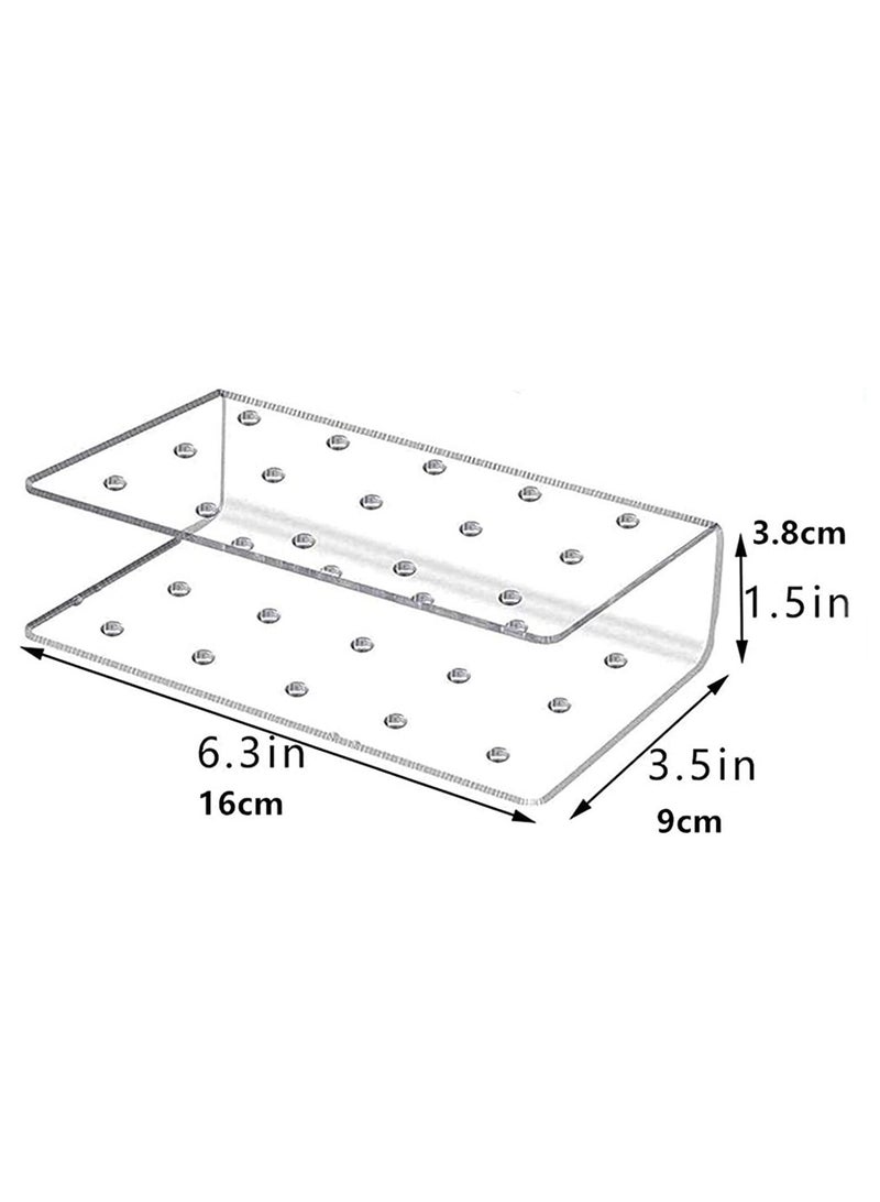 2 Pack Acrylic Lollipop Holder Cake Pop Stand 50PCS Clear Treats Bags Sticks for Candy Making Tools