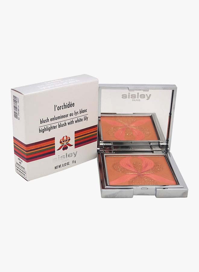 Highlighter Blush With Lily White