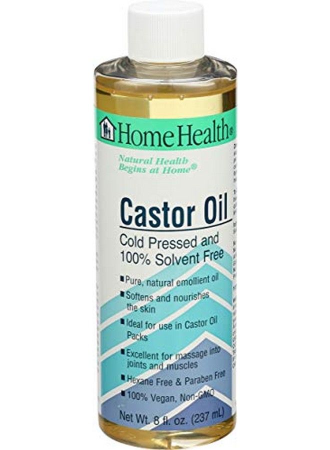 Castor Oil Cold Pressed & Cold Processed 8 Oz