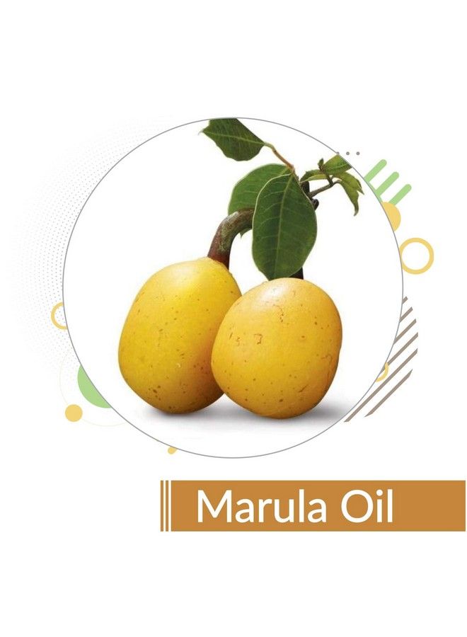 Marula Oil Natural Pure Undiluted Uncut Cold Pressed Carrier Oil For Face Skin & Haircare Skin Protecting & Nourishing Dry & Frizzy Hair Aromatherapy For Men & Women 100 Ml