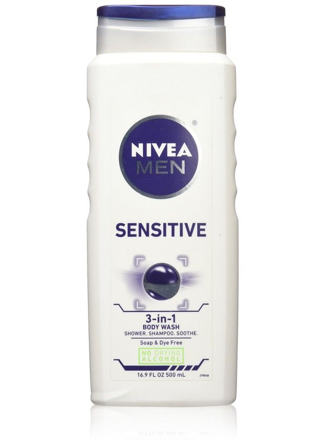 Nivea For Men Body Wash Sensitive 16.9 Fl Oz