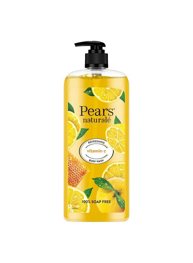 Naturale Refreshing Vitamin C Body Wash With Natural Yuzu Lemon Vitamin C & Honey Extract ; For Refreshed & Radiant Skin; 750 Ml