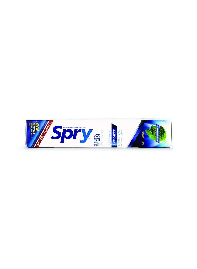 Xylitol Toothpaste 5Oz Fluoride Toothpaste Adult And Kids Teeth Whitening Toothpaste With Xylitol Natural Breath Freshening Mouth Moisturizing Ingredients Peppermint (Pack Of 1)