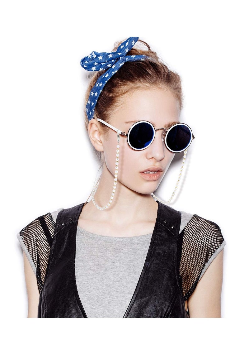 8pcs Glasses Chain Beaded Sunglasses Strap Holder, Elegant Holder Chain, Women's Women, 8 Styles