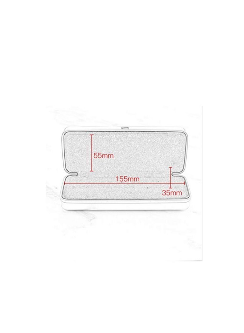 Hard Shell Aluminum Light Nearsighted Spectacle glasses Case Box square shape electroplated colors Eyeglasses Case(1 PCS)