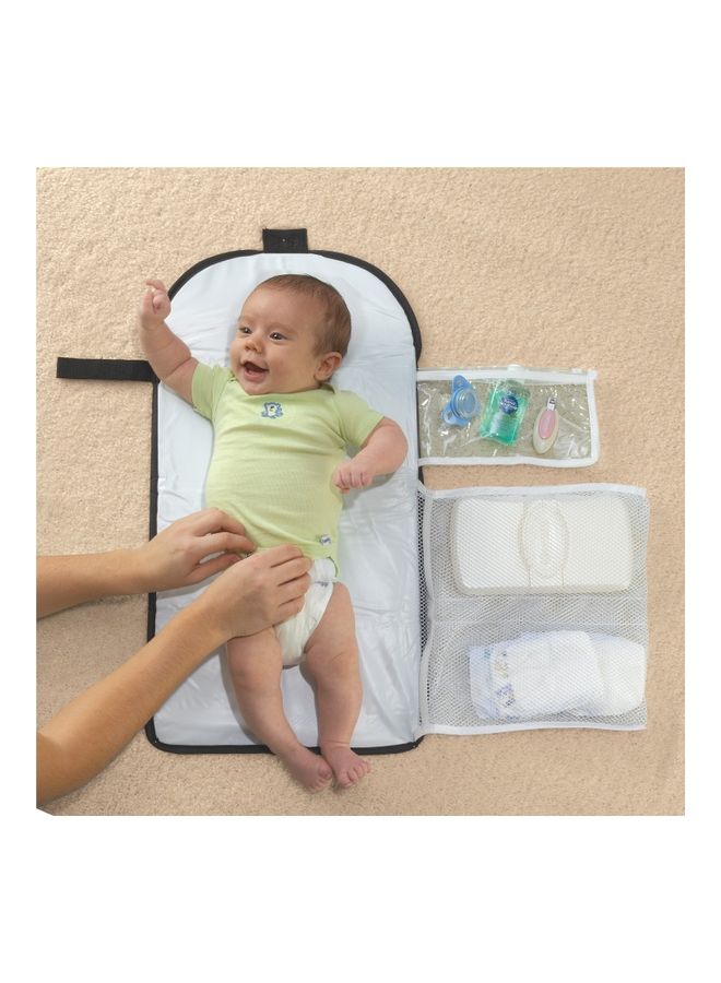 Baby Change Away Mat- White