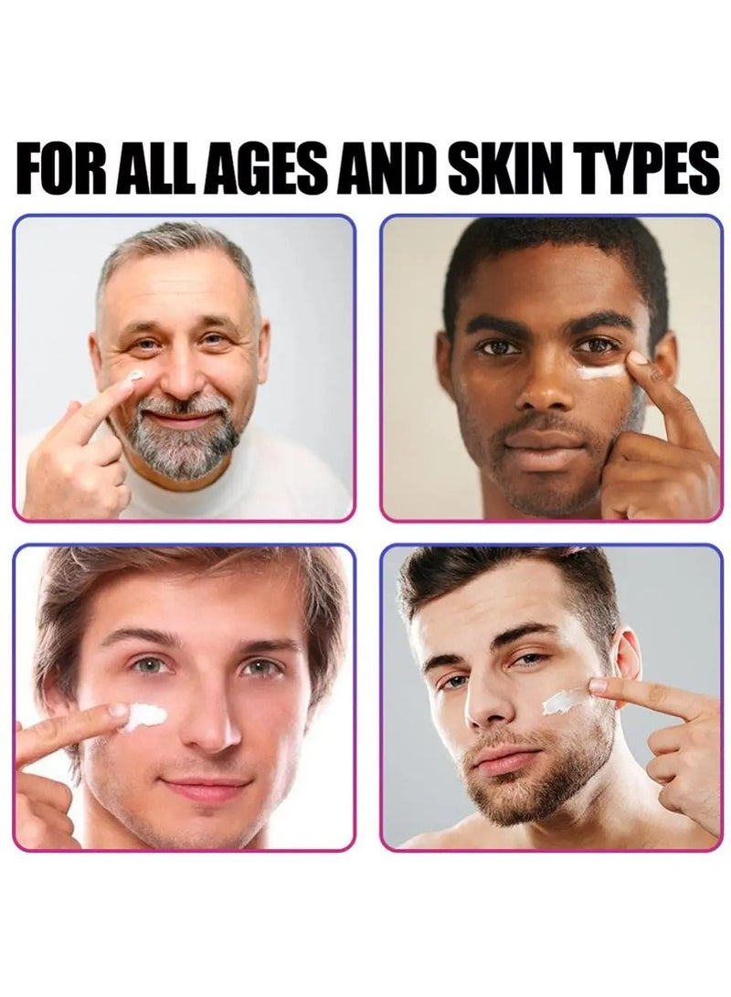 30g Men Face Cream, Natural Formula Anti Aging Wrinkle Cream , Fast Absorption Moisturizing Whitening Cream,  Hydrating Face Lotion For Skin Tightening, Firming And Wrinkle Removal