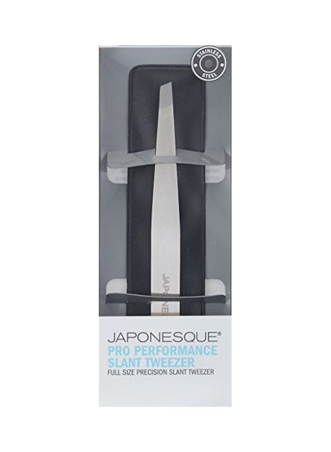 Pro Performance Slant Tweezers Silver