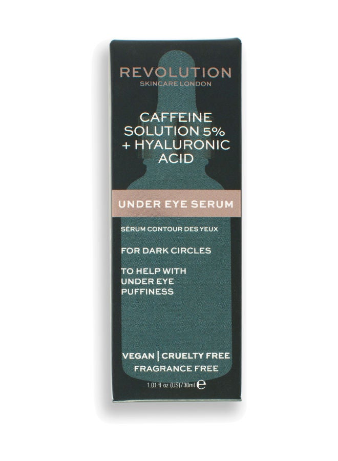 Revolution Skincare Targeted Under Eye Serum - 5% Caffeine Solution + Hyaluronic Acid