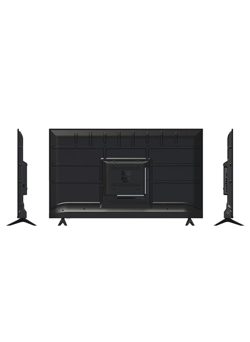 58 Inch 4K UHD Edgeless Smart TV Powerd By Vidaa With JVC Soundbar LT-58N786+TH-N322B Black