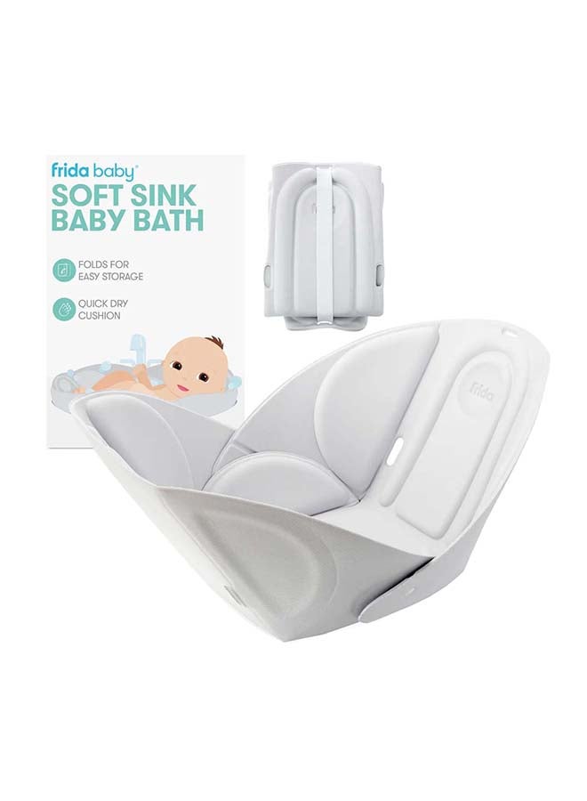 Soft Sink Baby Bath Tub - Grey