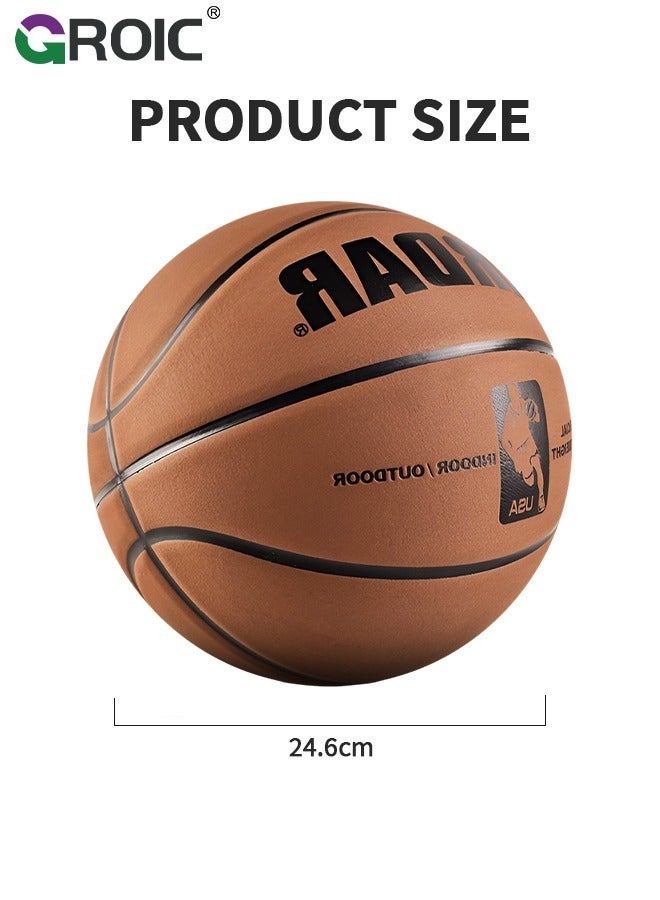 Basketball  Standard Offical Indoor Outdoor Basketball Leather Game Basketball Game Training Universal Basketball Outdoor Sports Goods