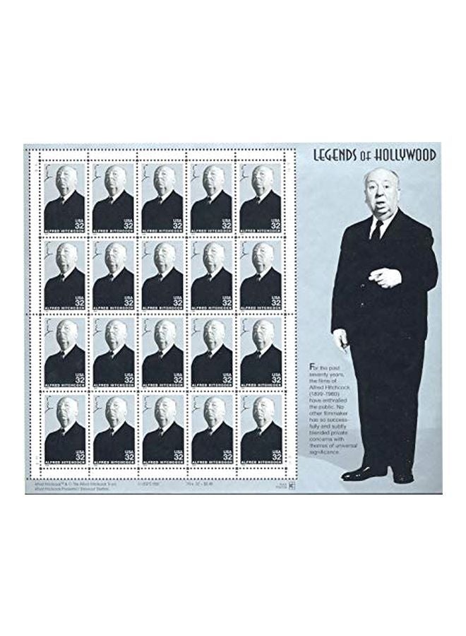 Alfred Hitchcock Legends Of Hollywood Collectible Stamp Sheet 3226