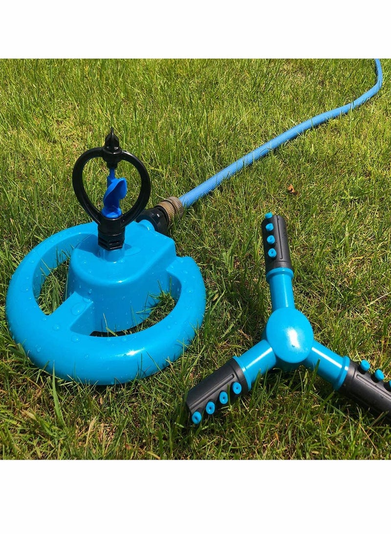 Outdoor Water Spray Sprinkler Attaches to Standard Garden Hose Sprays for Backyard Fun Great Summer Splashing Water Play Outdoor Toys for Toddlers Boys Girls Backyard