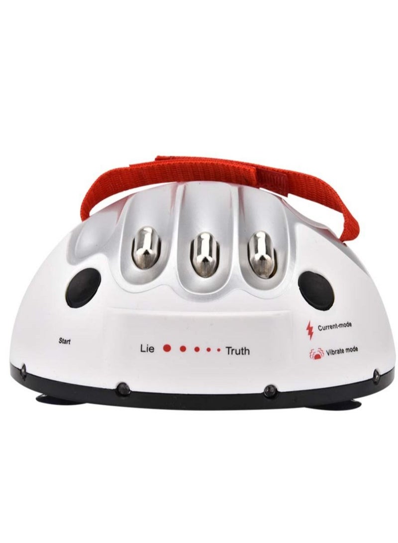 Micro Electric Shock Lie Detector, Finger Lie Detector Test Detector, Truth Or Dare Party Game Novelty Analyzer Consoles, Suitable for Having Fun with Your Friends, Families