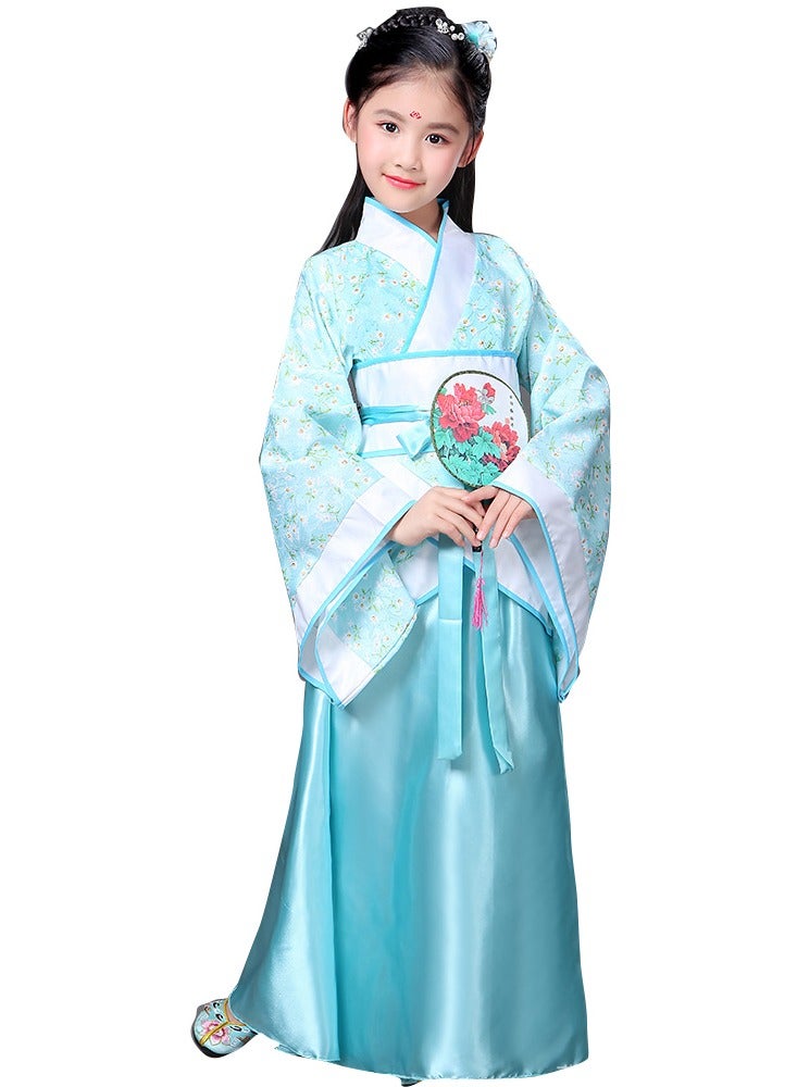 New Retro Chinese Hanfu Dress Imitation of Tang and Song Dynasties Girls' Dress