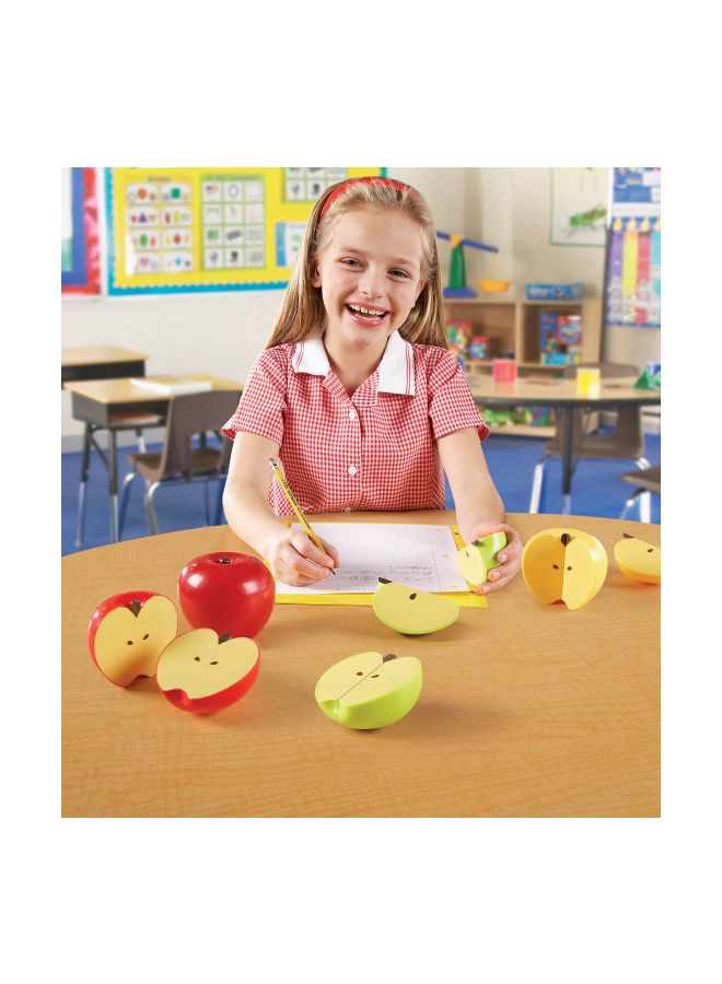 10-Piece Magnetic Apple Fractions LER0904