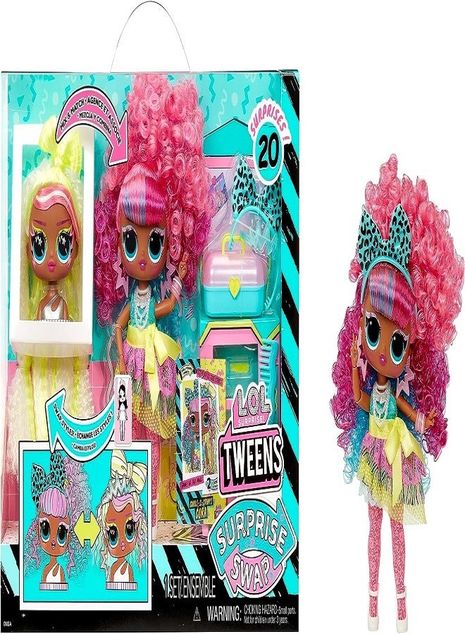 Tweens Swap Fashion Doll  [Curls-2-Crimps Cora]