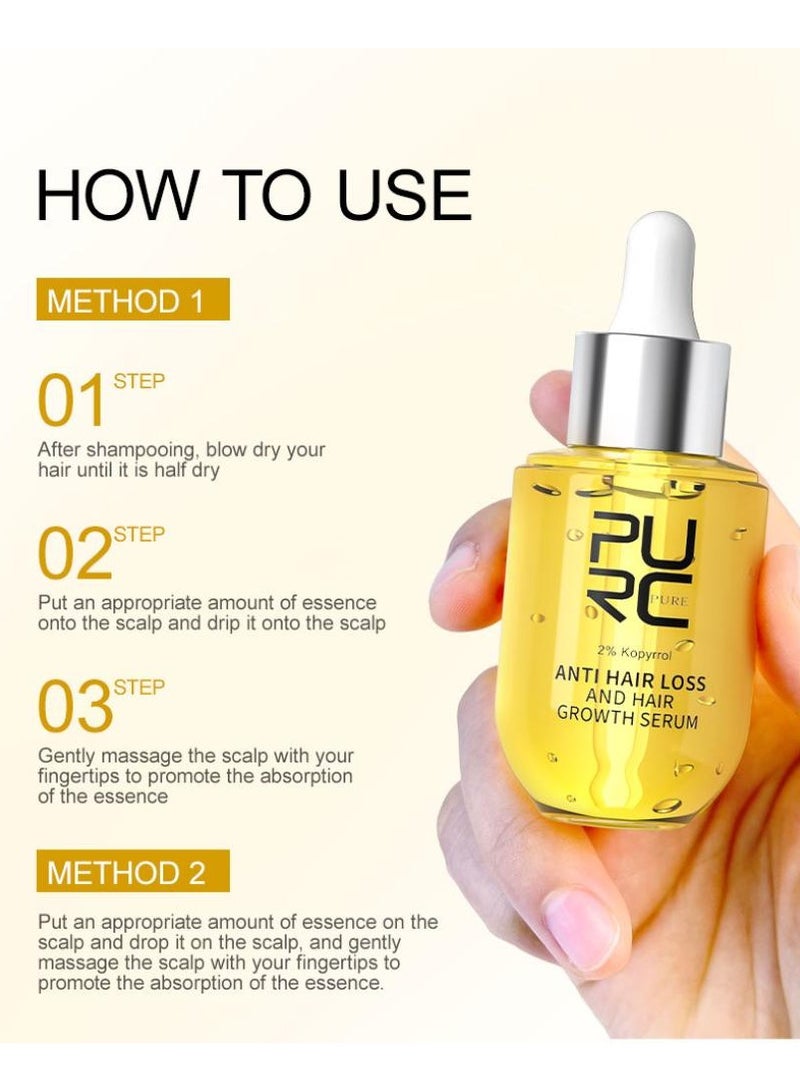 PURC Anti Hair Loss and Hair Growth Serum for Men and Women