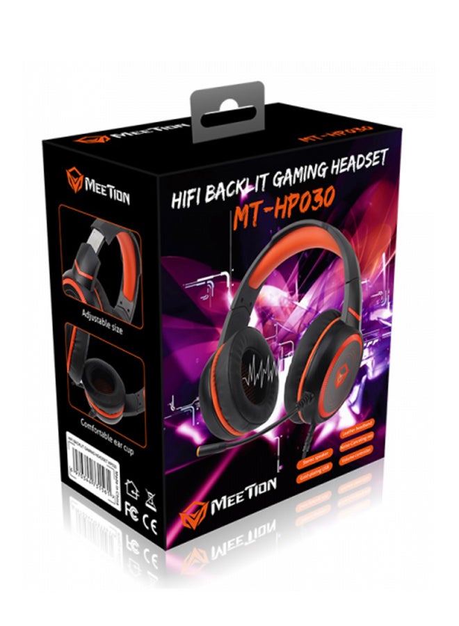 Surround Sound LED Backlit Gaming Headset with Mic For PS4/PS5/XOne/XSeries/NSwitch/PC