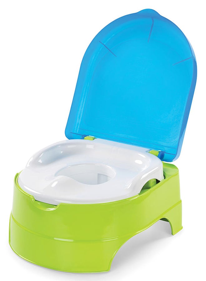 My Fun Potty Training Seat - Green/Blue/White