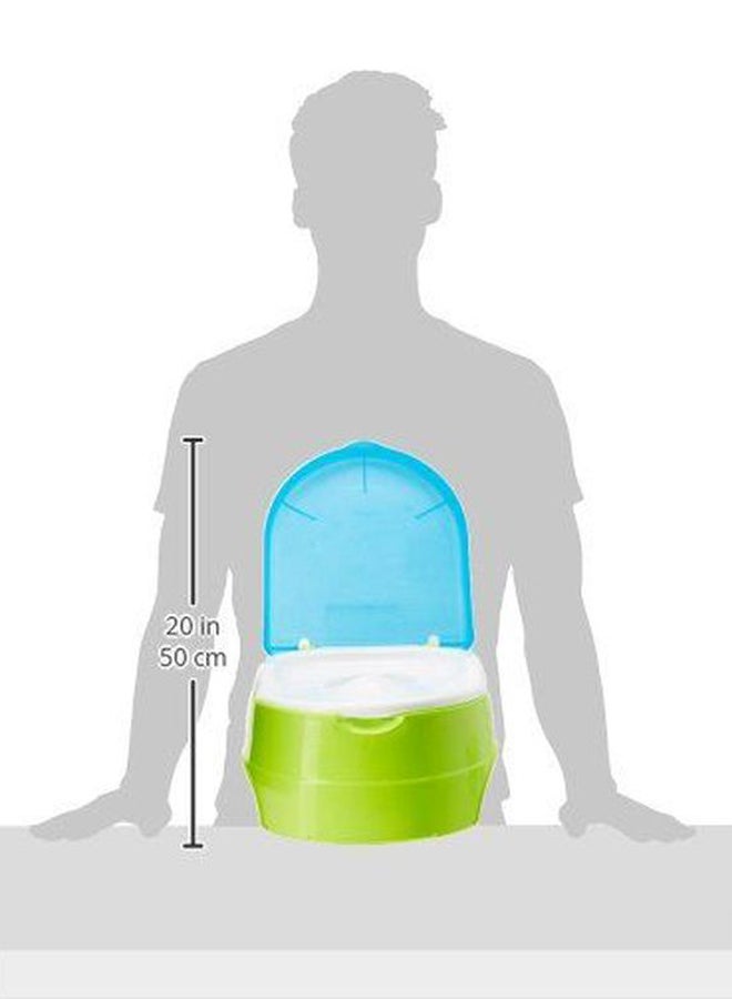 My Fun Potty Training Seat - Green/Blue/White