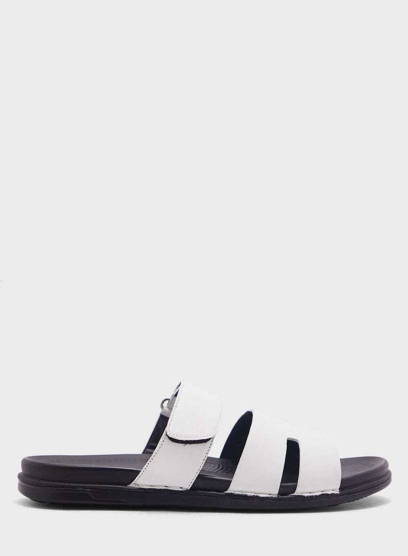Comfort Footbed Slider Sandals