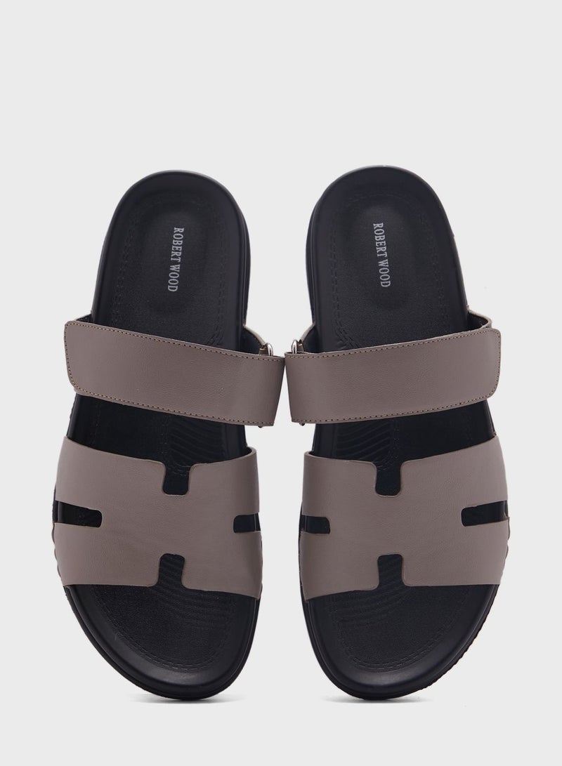 Comfort Footbed Slider Sandals
