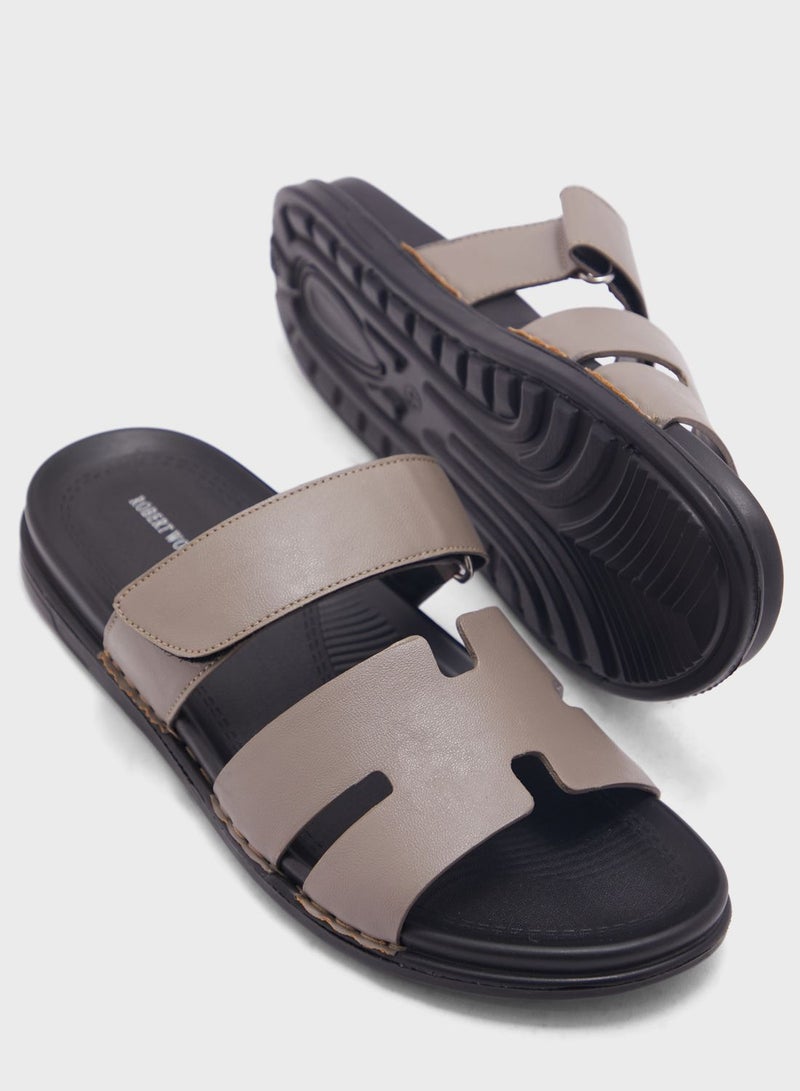 Comfort Footbed Slider Sandals