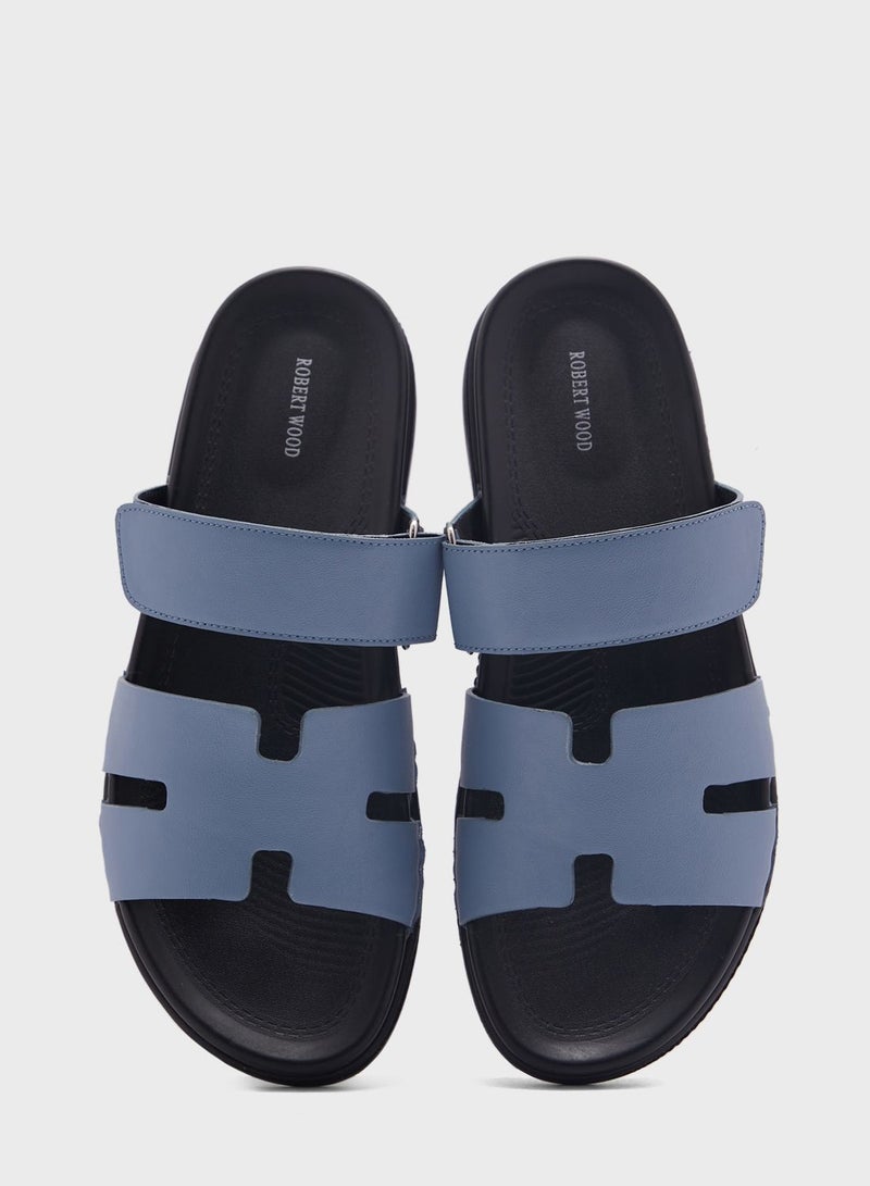 Comfort Footbed Slider Sandals