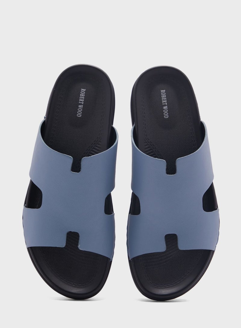 Comfort Footbed Slider Sandals