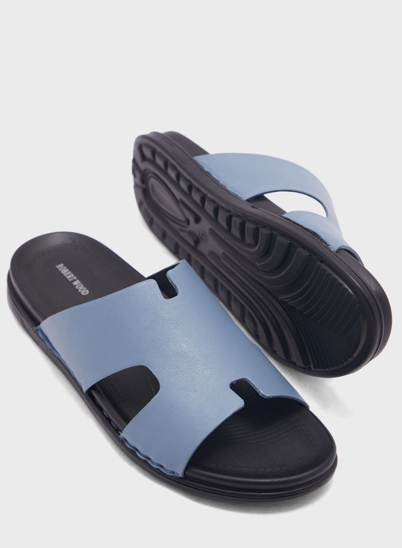 Comfort Footbed Slider Sandals