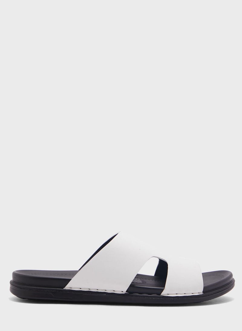 Comfort Footbed Slider Sandals