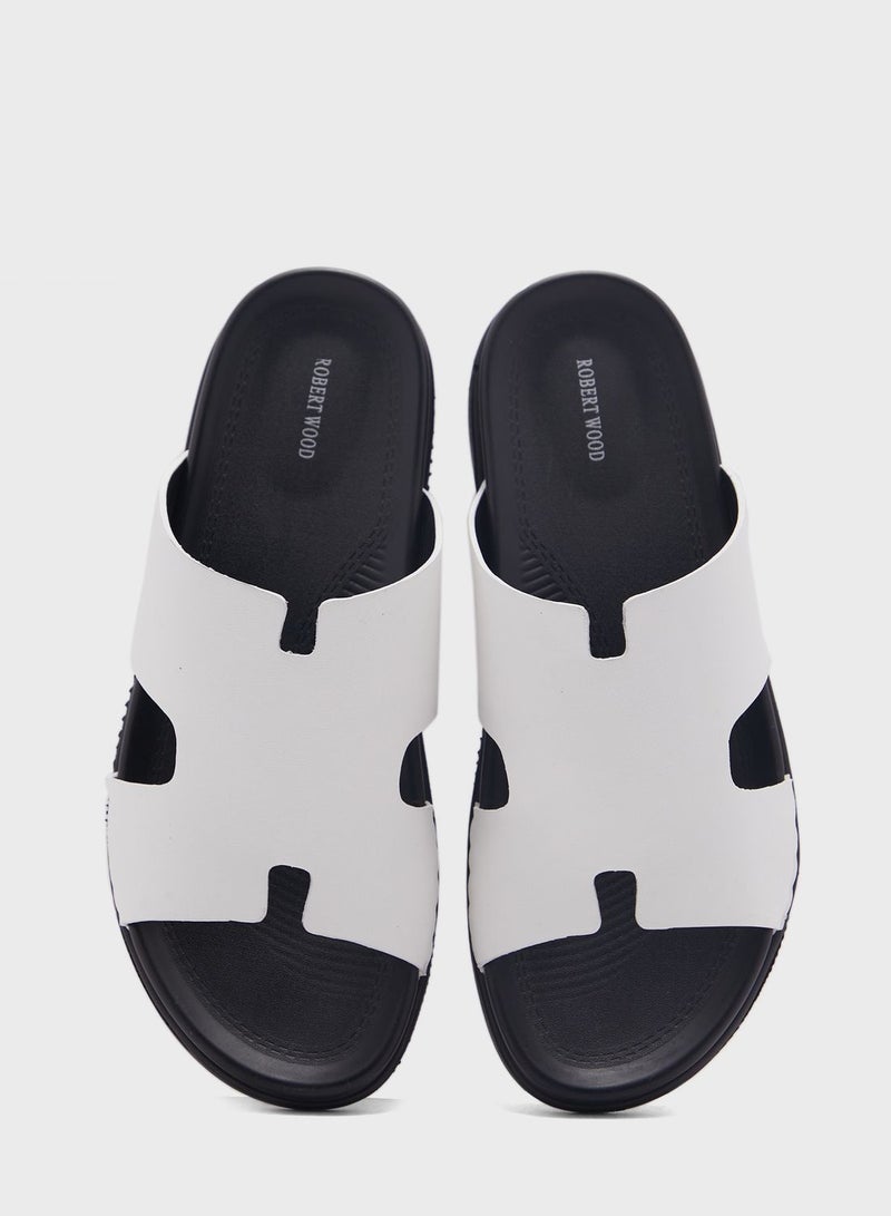 Comfort Footbed Slider Sandals
