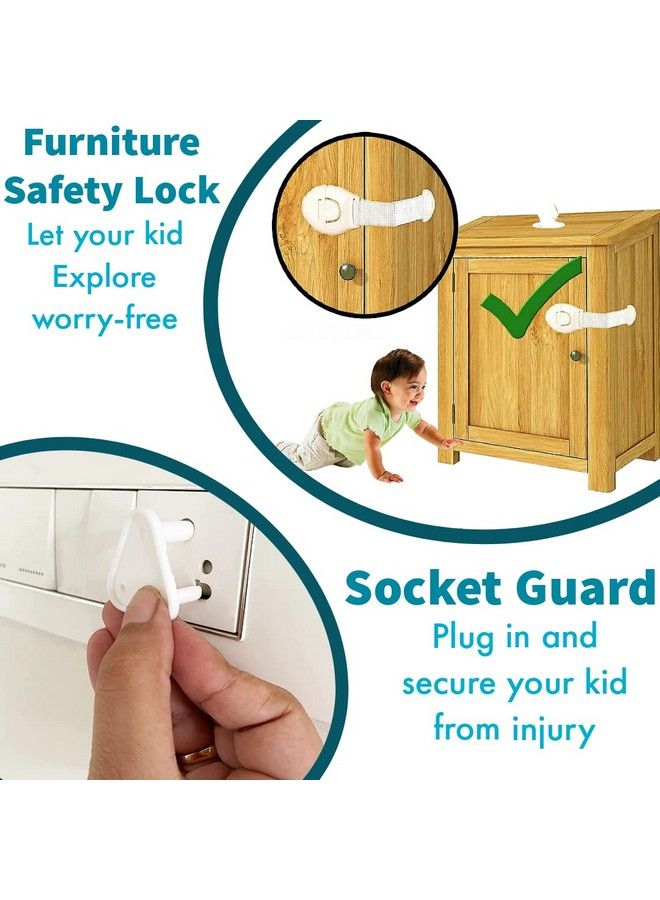 Baby Safety Kit ; Baby Proofing All In One Products ; Safety Locks For Kids ; Corner Guard Protectors ; Edge Protectors ; Socket Guards (2 Mtr Edge Protector Kit)