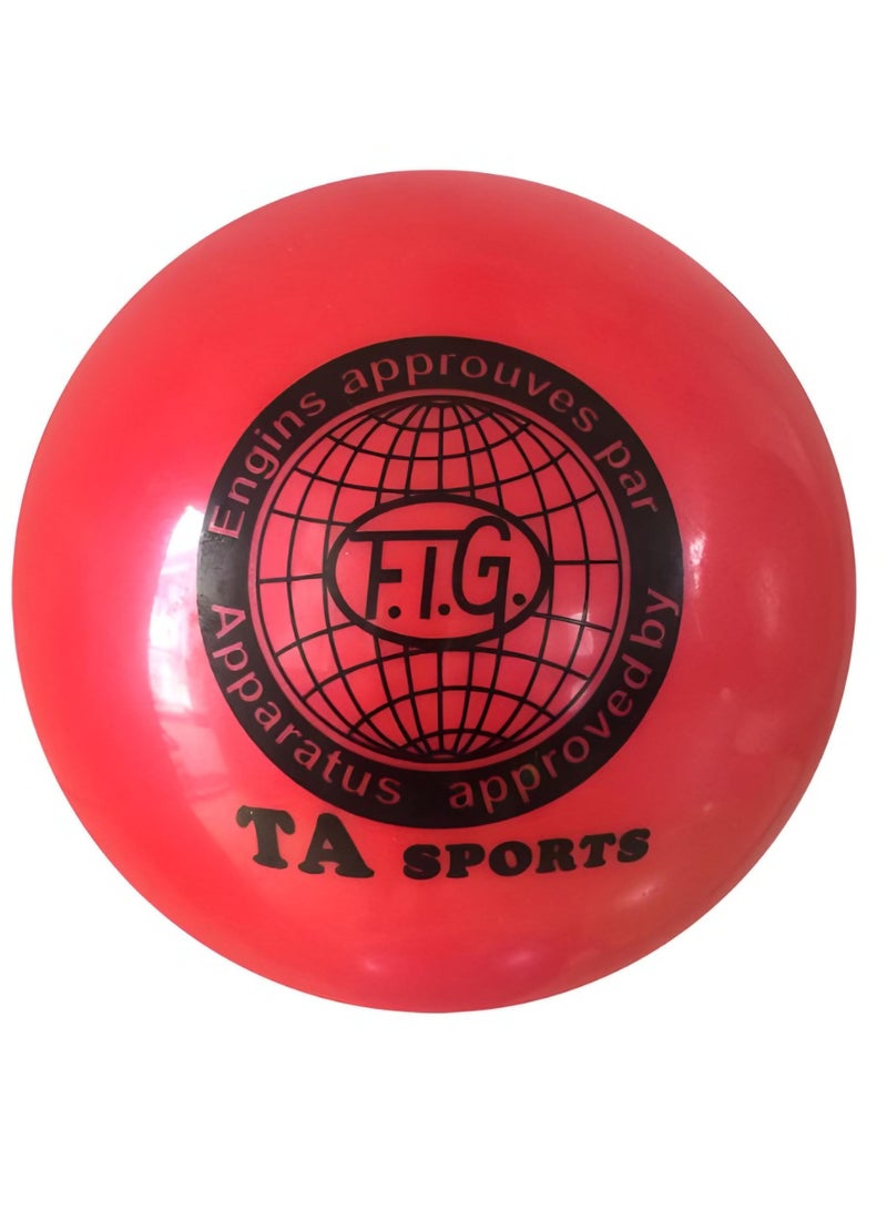 TA Sport RGB-101 Artistic Gymnastics Ball, 19 cm, Red